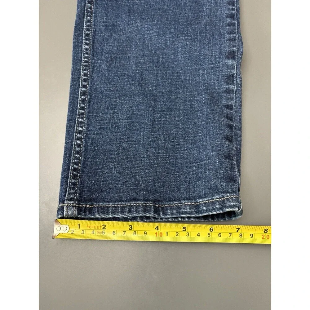 Buffalo David Bitton Jackson Jeans Mens 36x30.5 Straight Stretch Blue Denim
